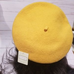 Merona wool beret hat.